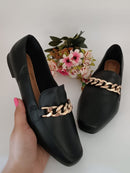 Mocassim Feminino Bico Quadrado