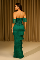 Vestido Longo Verde Sereia