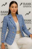 Blazer Casual Feminino em Poliéster