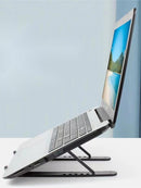 Soporte ergonómico ajustable y plegable para portátil ABS para tableta, iPad y portátil