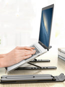 Soporte ergonómico ajustable y plegable para portátil ABS para tableta, iPad y portátil