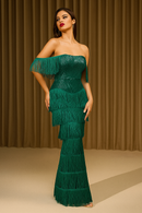 Vestido Longo Verde Sereia