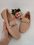 Mocassim Feminino Bico Quadrado