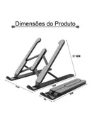Soporte ergonómico ajustable y plegable para portátil ABS para tableta, iPad y portátil