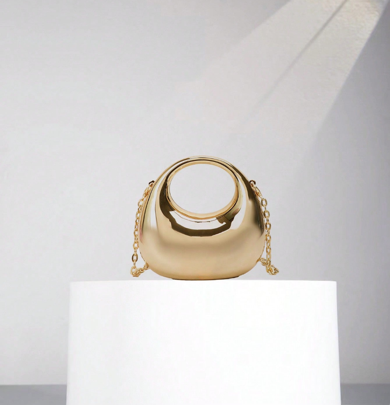 Bolso de mano de acrílico en miniatura para mujer, moderno y bandolera.