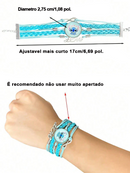 Pulseira Kawaii Stitch – Um Toque de Magia e Diversão no Seu Estilo! 🌈