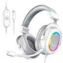 Auriculares para juegos FIFINE RGB: auriculares para juegos con sonido envolvente 7.1 y RGB para llevar tu experiencia al máximo.