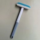Pet hair remover and glass cleaner brush