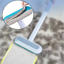 Pet hair remover and glass cleaner brush