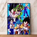 🔥 NeoBattle Art 🔥 – ¡Pósters y lienzos que transforman tu espacio con la energía del anime clásico!