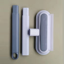 Pet hair remover and glass cleaner brush