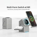 ⚡ MagCharge Hub+ ⚡ – ¡Versión premium optimizada para iPhone, AirPods y Apple Watch! 🚀🍏