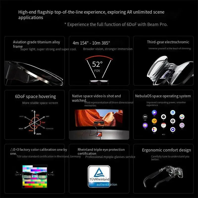 Xreal Air2 ultra: una nueva plataforma de computación espacial diseñada específicamente para socios desarrolladores de RA.Computación espacial 