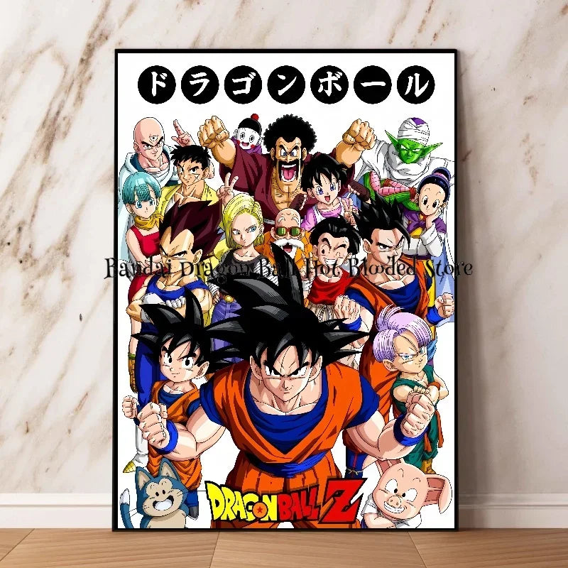 🔥 NeoBattle Art 🔥 – ¡Pósters y lienzos que transforman tu espacio con la energía del anime clásico!