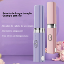 Chapinha Portátil Sem Fio 2 em 1 – Aquecimento Rápido, Bateria 2200mAh e Carregamento USB