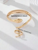 Gold Bracelet and Ring Set