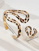 Gold Bracelet and Ring Set