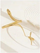 Gold Bracelet and Ring Set