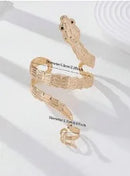 Gold Bracelet and Ring Set