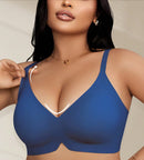 1 Piece Wireless Padded Bra with Soft Support for Plus Size Women
