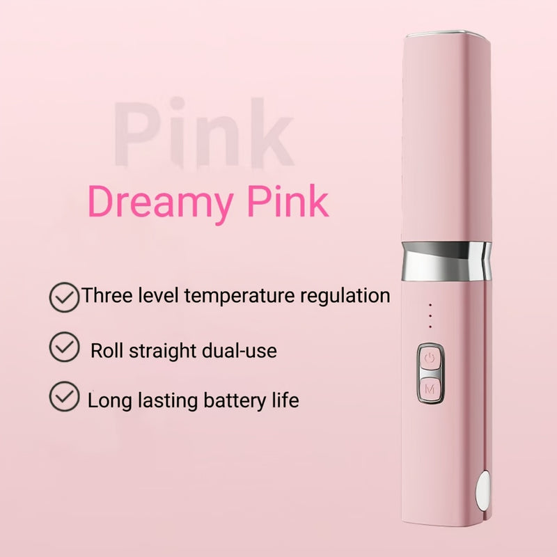 Chapinha Portátil Sem Fio 2 em 1 – Aquecimento Rápido, Bateria 2200mAh e Carregamento USB