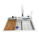 Kitchen Sink 304 Stainless Steel With Accessories Waterfall Smart Multifunctional Premium Smart Sink