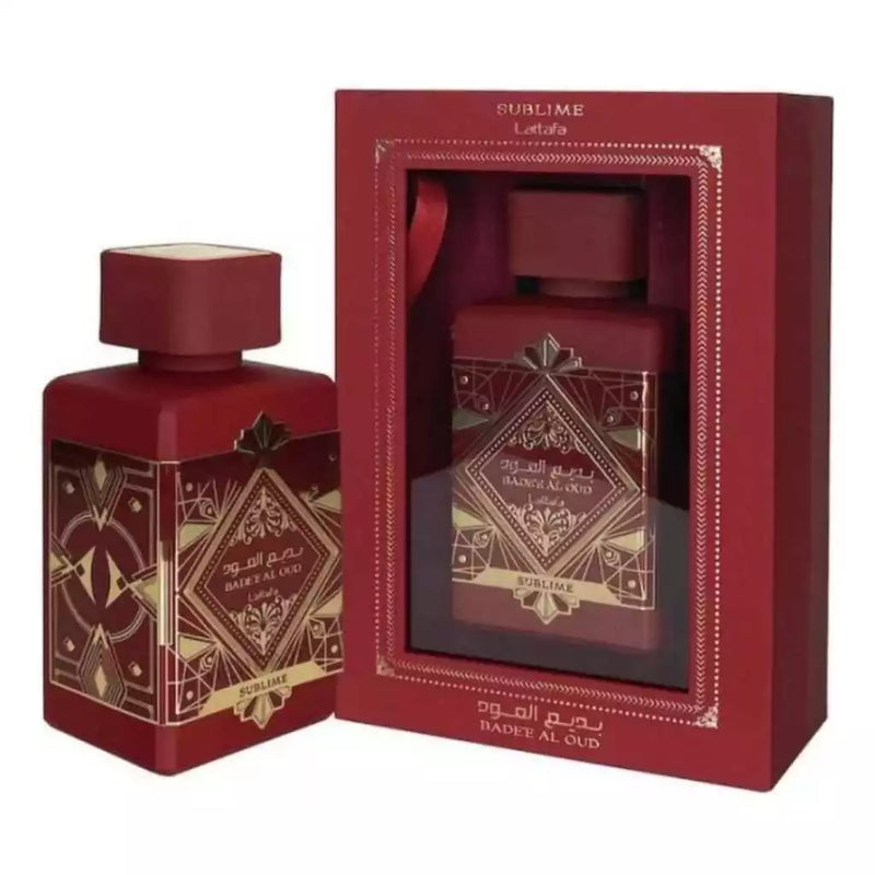 Bade'e Al Oud Oud For Glory Lattafa 100ml Eau De Parfum Spray para hombre Original