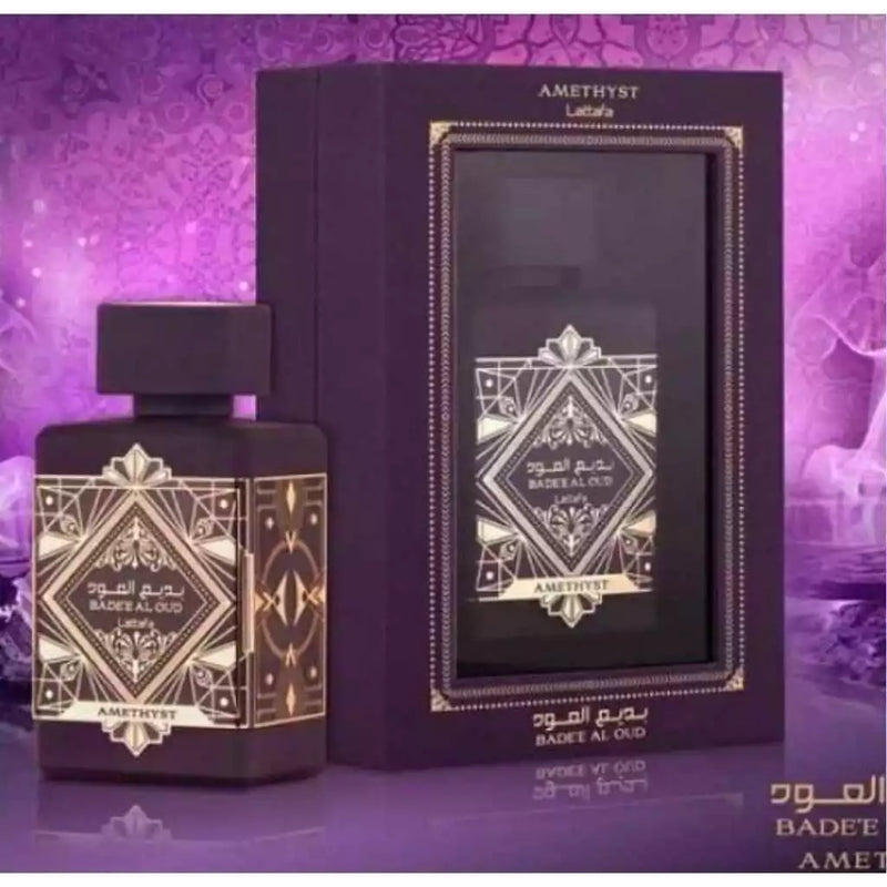 Bade'e Al Oud Oud For Glory Lattafa 100ml Eau De Parfum Spray para hombre Original
