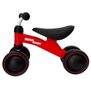 Andador para niños con bicicleta de equilibrio de 4 ruedas