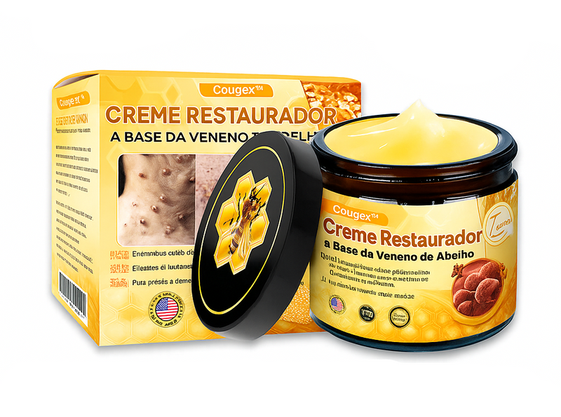 Cougex®VenenoAbelha Creme Restauração da pele