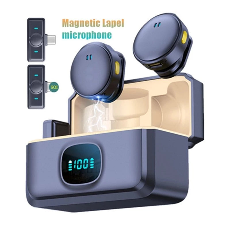 Mini Professional Noise-Canceling Microphone