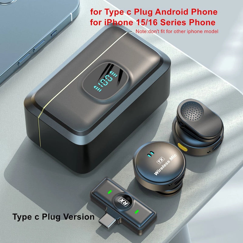 Mini Professional Noise-Canceling Microphone