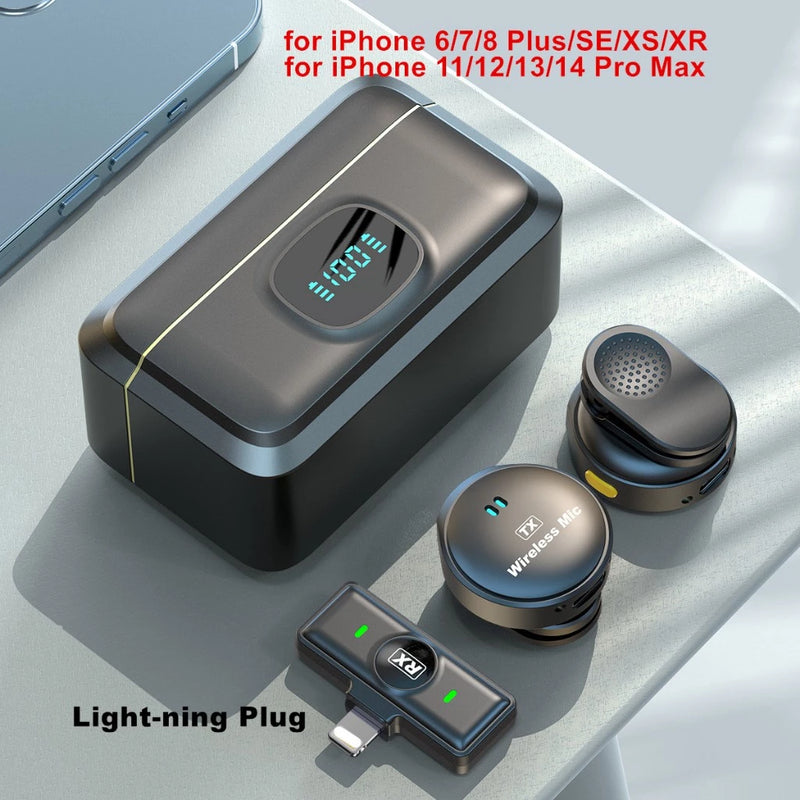 Mini Professional Noise-Canceling Microphone