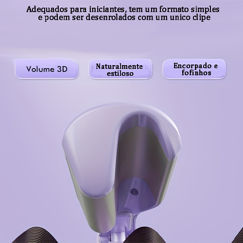 Modelador de Cachos French Roll 32mm – Ondas Perfeitas e Duradouras