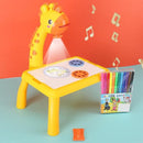 Baby Projection Painting Table with Light
