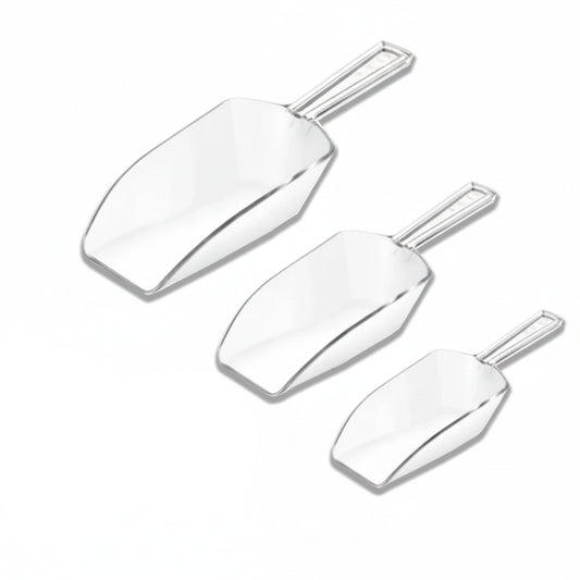 Kit com 3 colheres medidoras transparentes para culinária e confeitaria - Rank Oferta