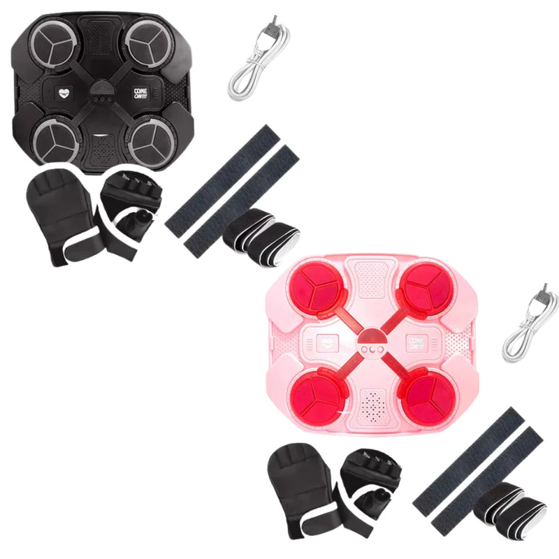 Máquina Inteligente de Boxe Soco Música Bluetooth Anti Estresse