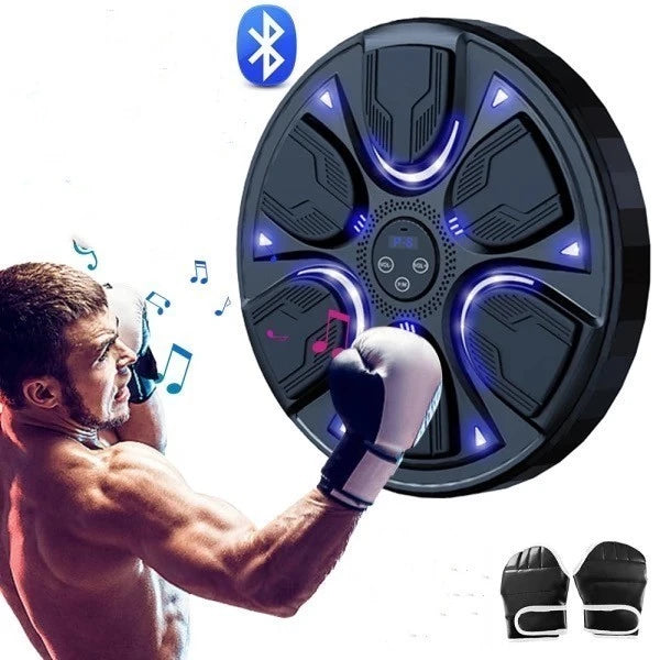 Máquina Inteligente de Boxe Soco Música Bluetooth Anti Estresse