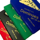 Dominó Profissional De Osso Estojo Com 28 Peças