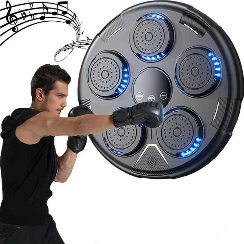 Máquina Inteligente de Boxe Soco Música Bluetooth Anti Estresse