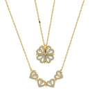 Moda Colar Trevo de 4 Folhas